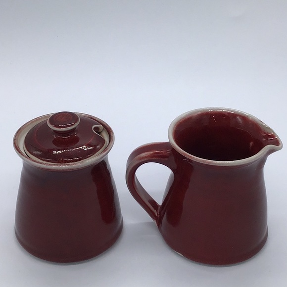 Studio Art Potty Creamer And Lidded Sugar - Picture 2 of 8